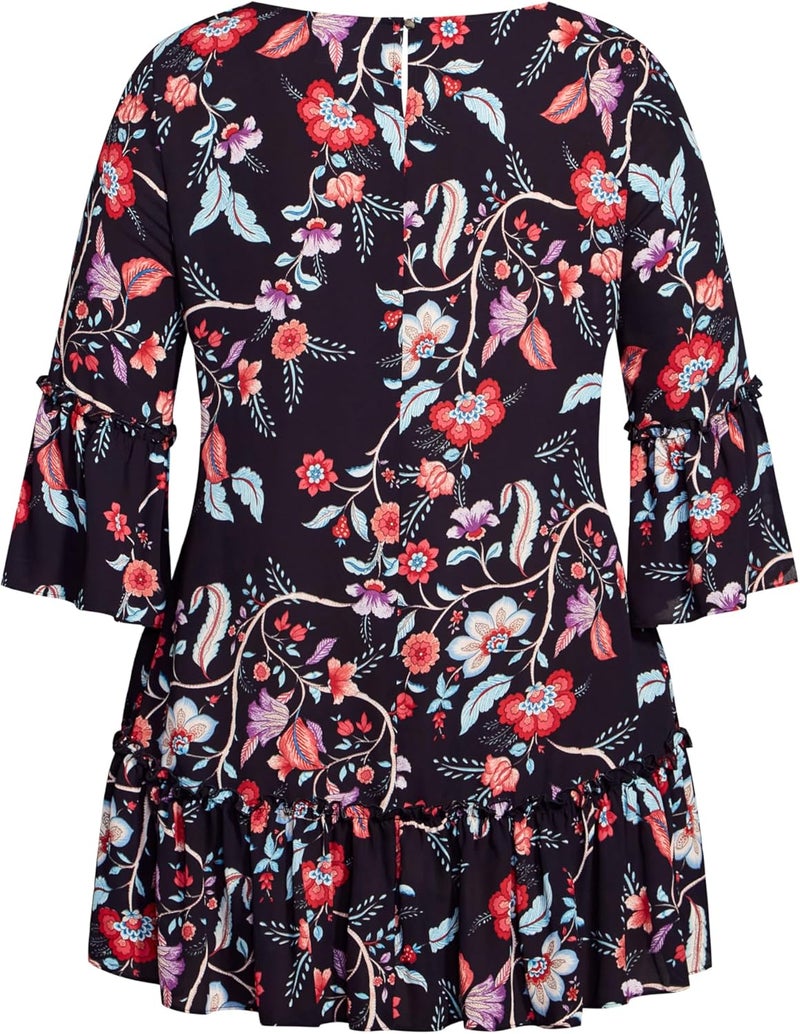 Avenue Women's Estella Print Top - Image 5